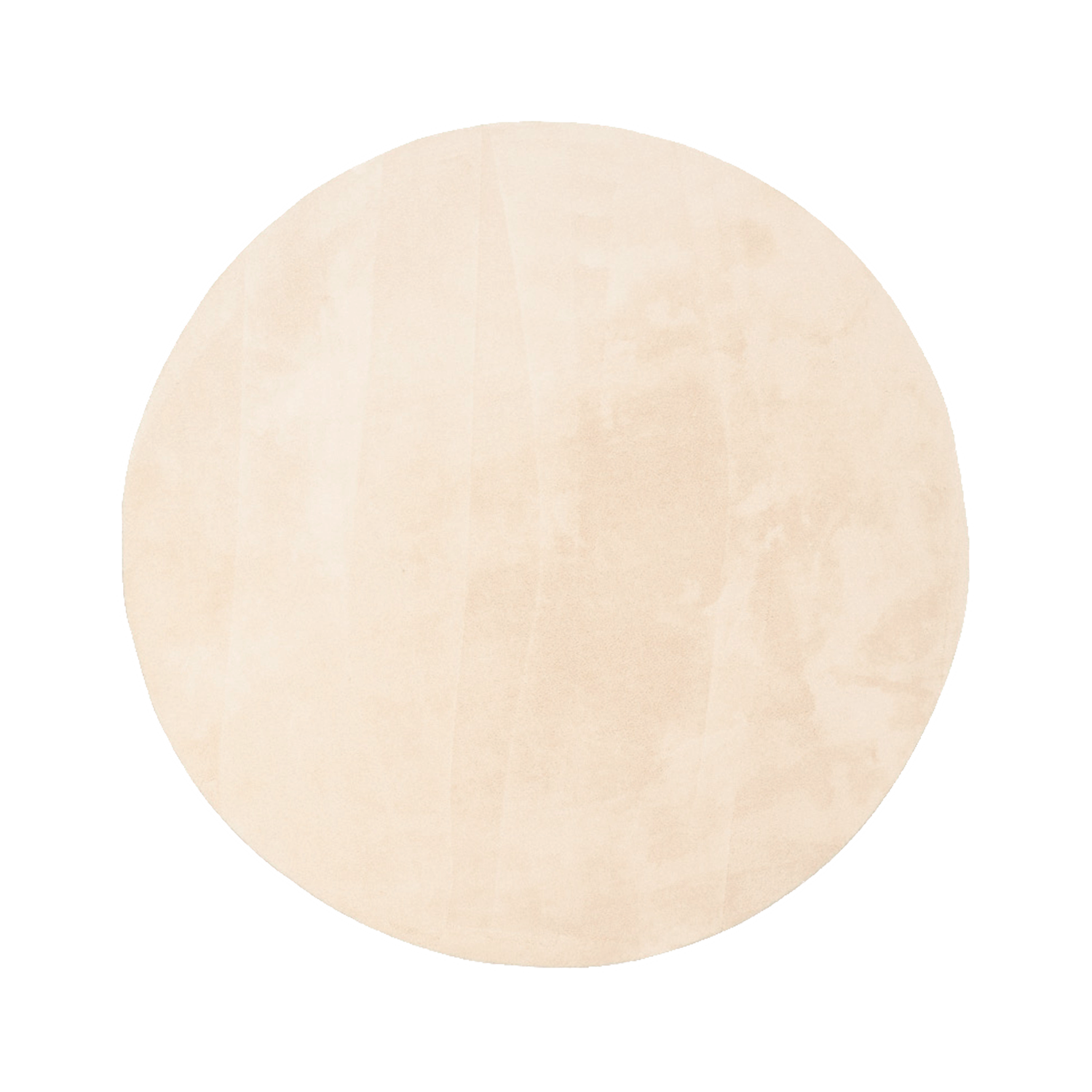 Waschbarer Teppich Rund - Vivid Beige - sfeer