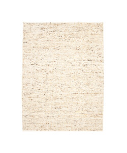 Wollteppich - Nero Beige Meliert