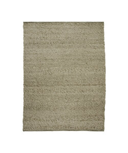 Wollteppich - Feline Olivgrün Meliert