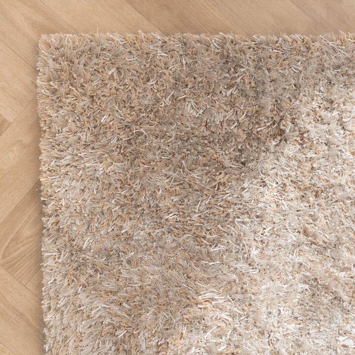 Shaggy Teppich - Grace Weiß