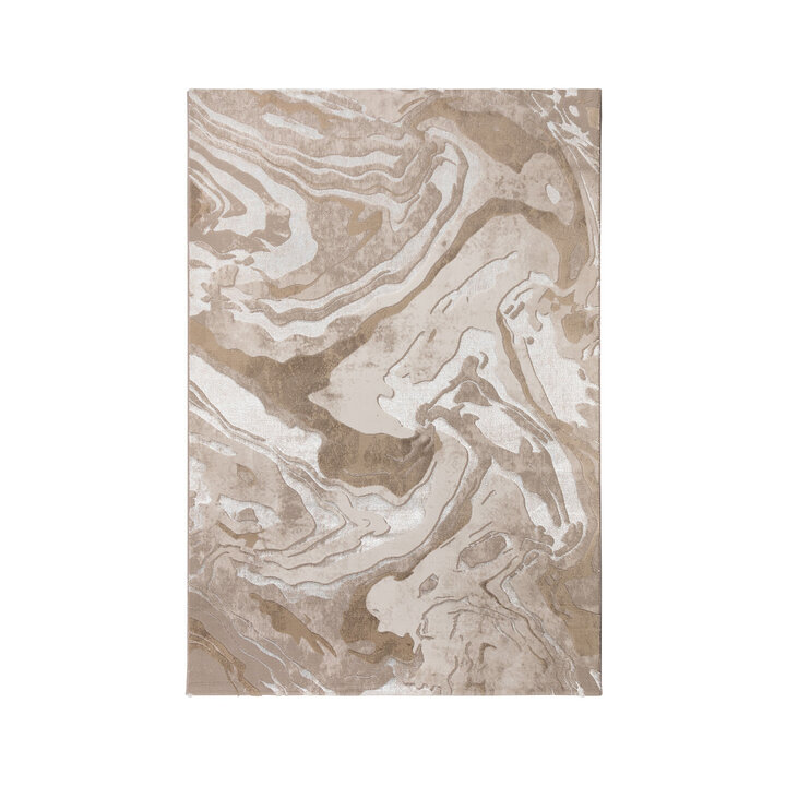 Marmor Teppich - Erio Marbled Beige