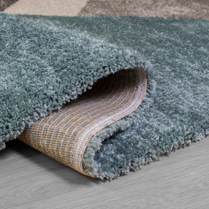 Teppich Abstrakt - Dakaro Zula Blau Grau