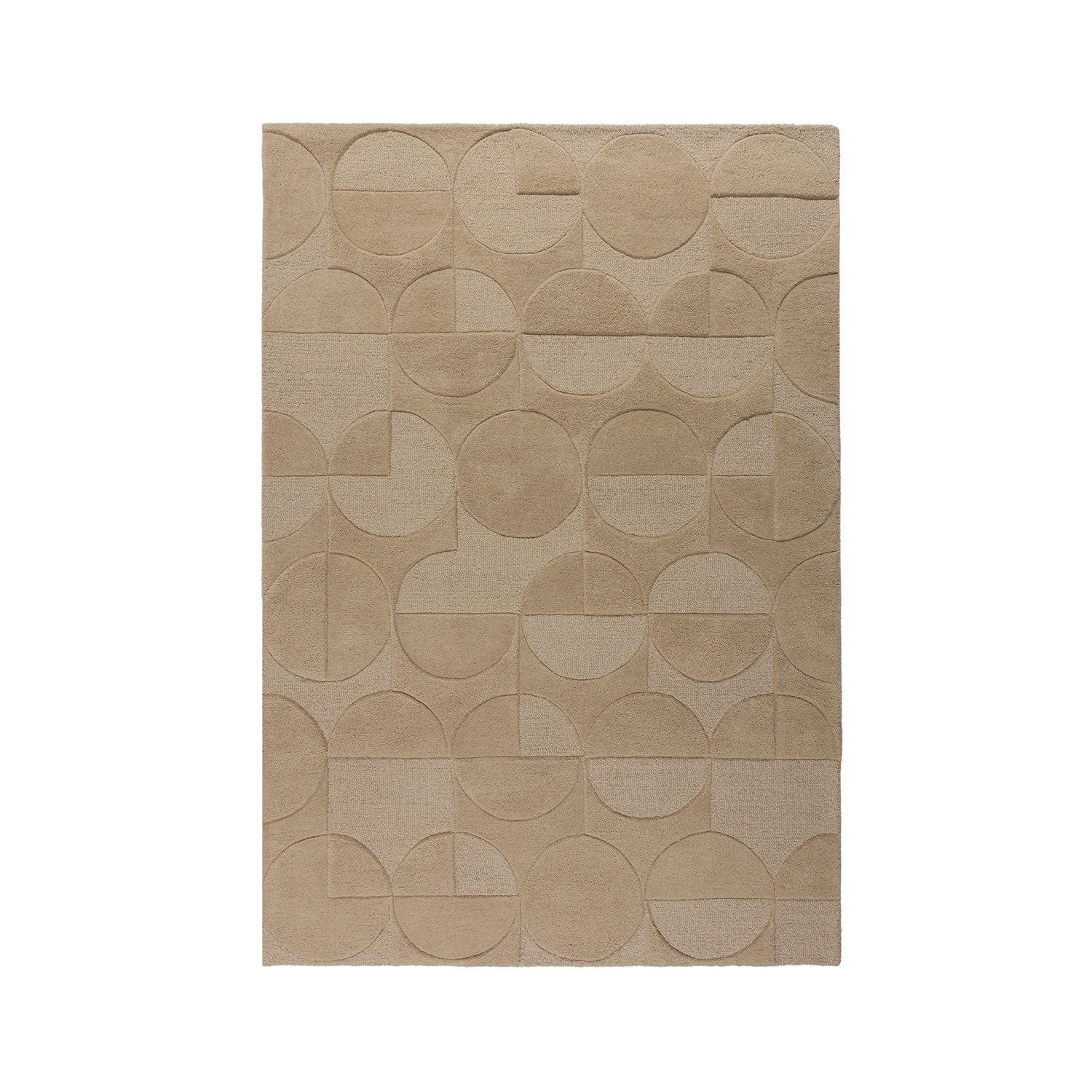Teppich Modern - Mozo Gigi Beige Creme - sfeer