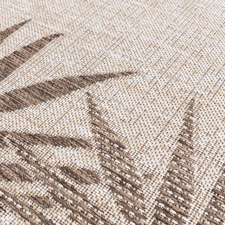 In- & Outdoor Teppich - Tiga Edge Taupe