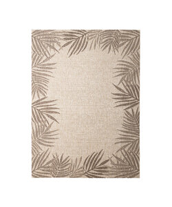 In- & Outdoor Teppich - Tiga Edge Taupe