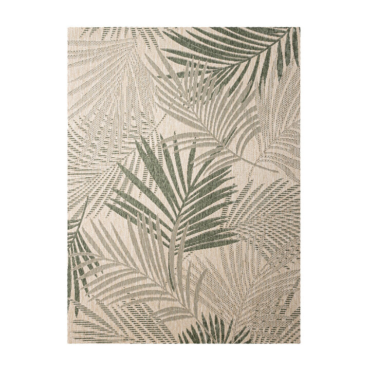 In- & Outdoor Teppich - Tiga Palm Grün