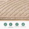 Teppich Modern - Nori Curves Taupe - thumbnail 4