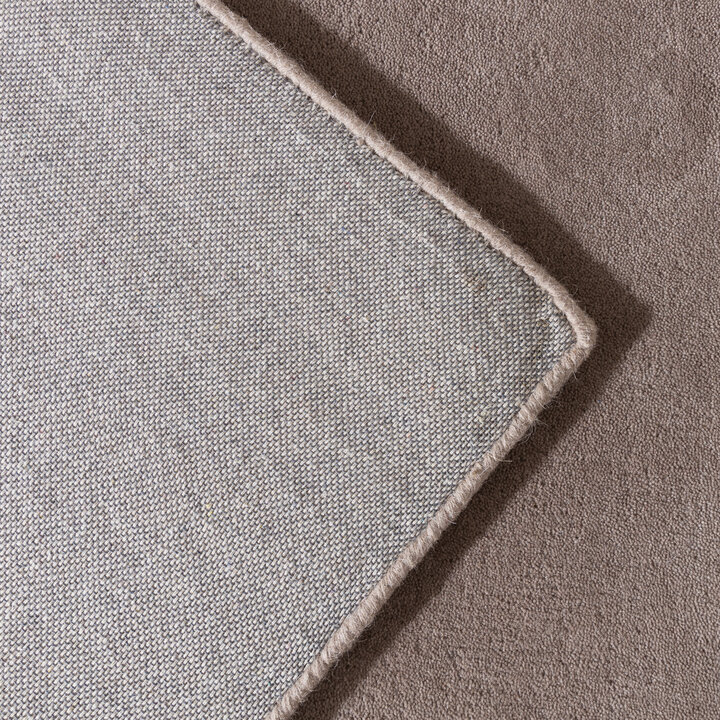 Wollteppich Abstrakt - Clarice Braun Beige