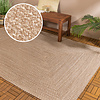 In- & Outdoor Jute Teppich - Bali Braun - thumbnail