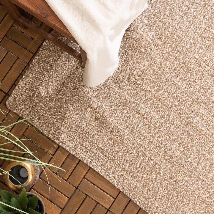 In- & Outdoor Jute Teppich - Bali Braun
