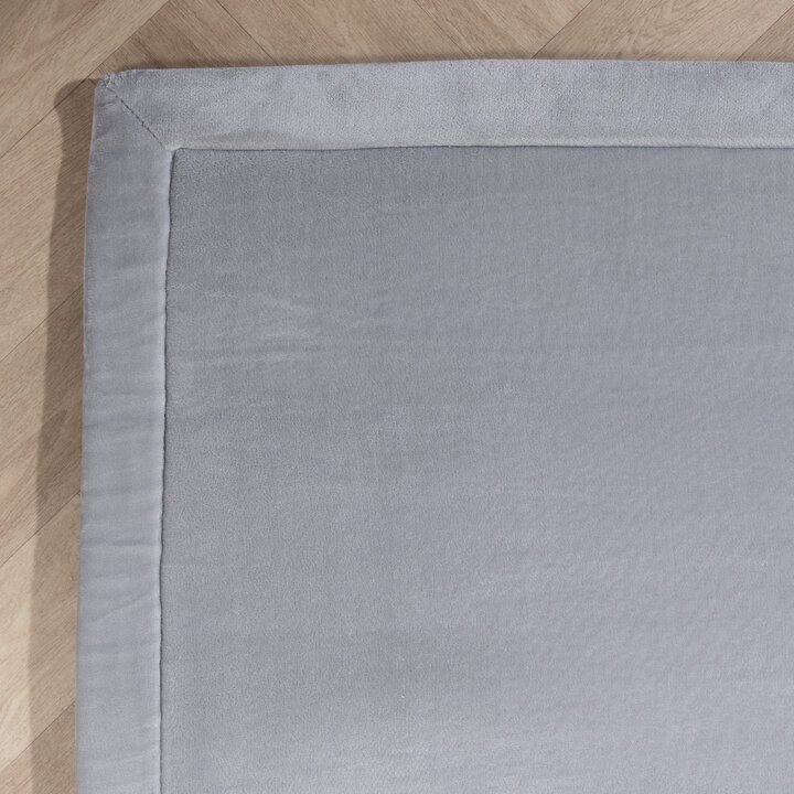 Waschbare Spielmatte Baby - Jip Grau
