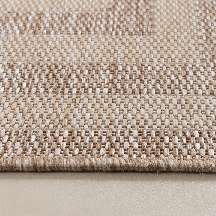 Balkonteppich - Sierra Frame Beige Creme 