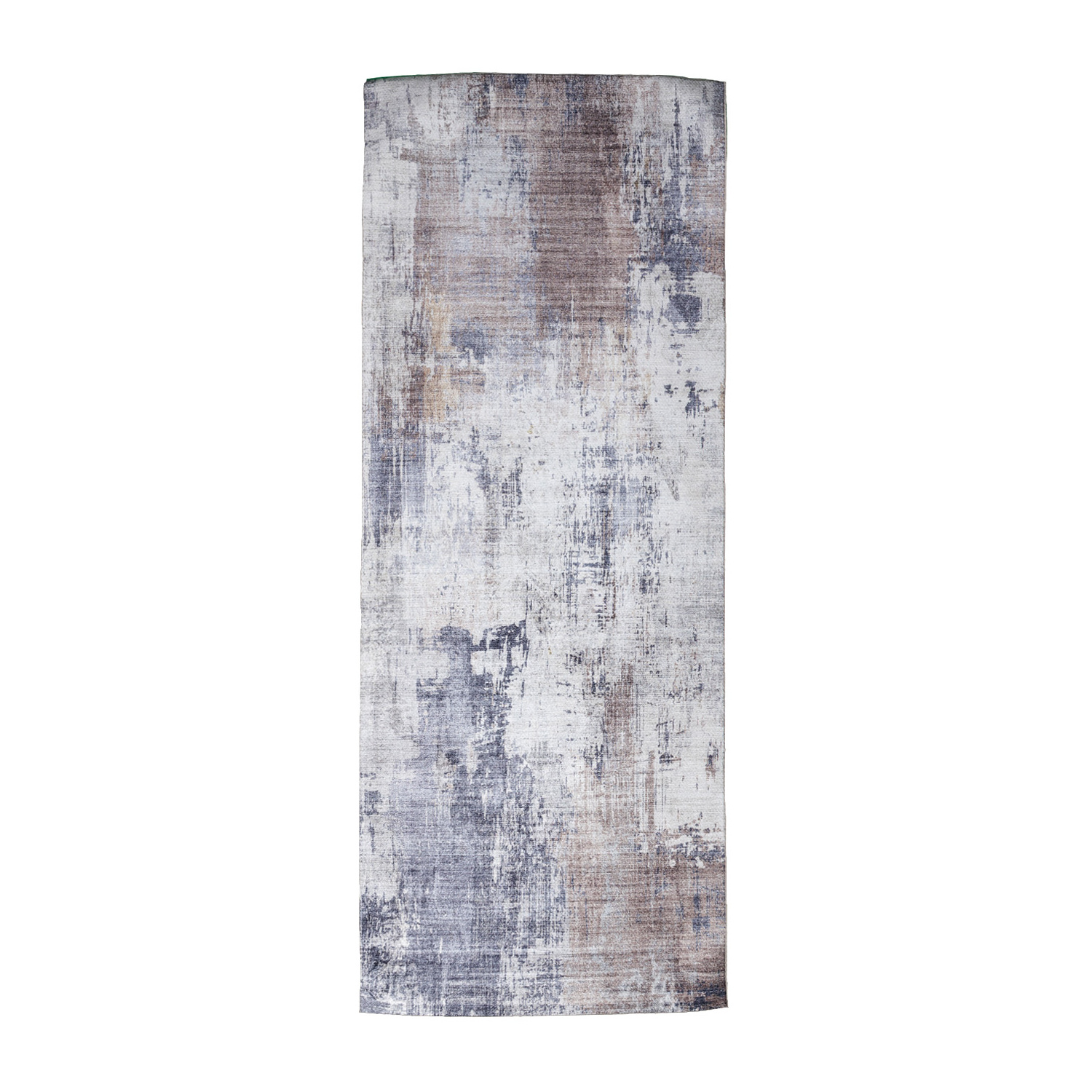 Waschbarer Läufer - Domingo Grunge Taupe Creme - sfeer