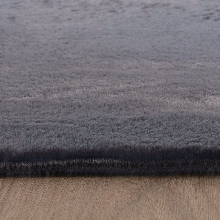 Flauschiger Teppich - Cozy Anthrazit