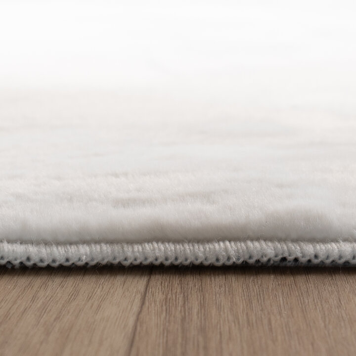 Flauschiger Teppich - Cozy Weiß