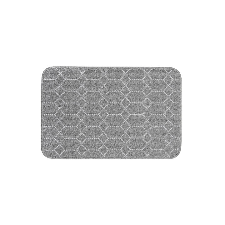 Waschbare Türmatte - Argo Grau