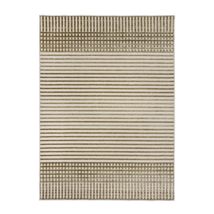 Waschbarer Teppich - Elto Stripe Grün