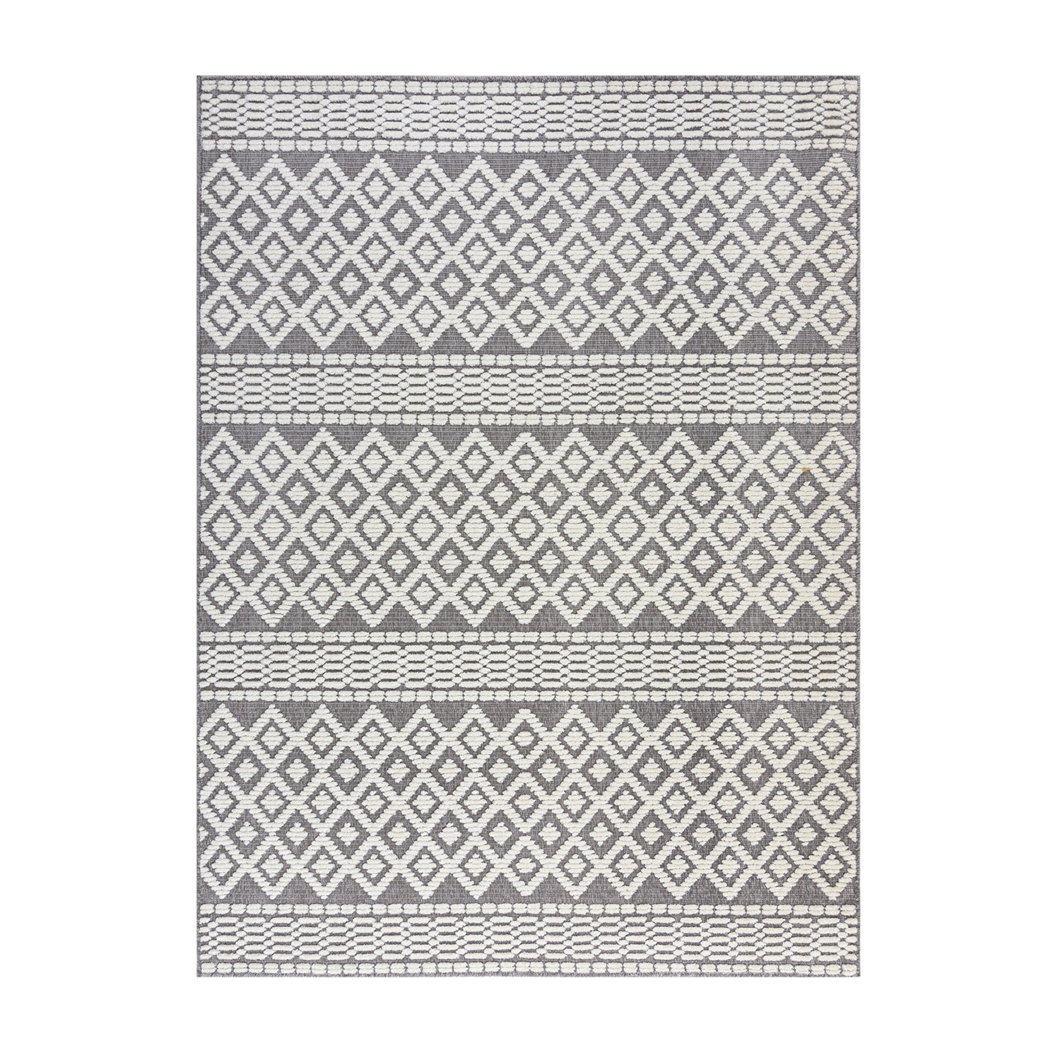 Waschbarer Teppich - Galeo Jhansi Grau - sfeer