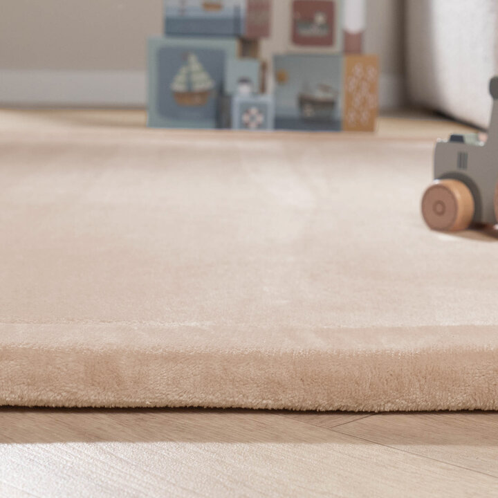 Waschbare Spielmatte Baby - Jip Beige