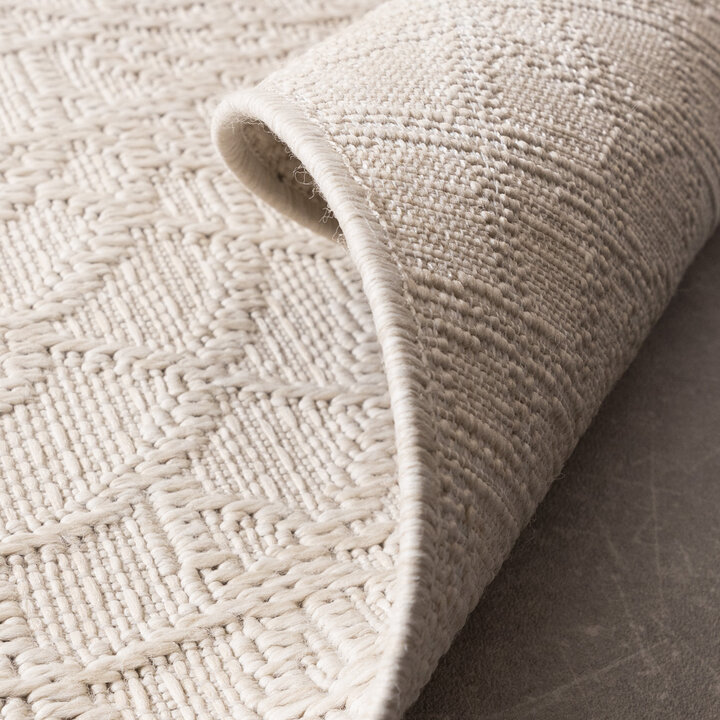 In- & Outdoor Teppich - Dunes Mandala Creme
