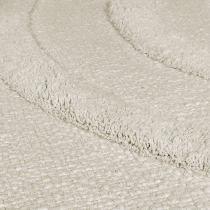 Teppich Kinderzimmer - Anuro Rainbow Creme