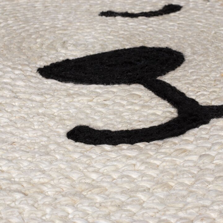 Kinderteppich Rund - Julio Lion Beige