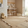 Kinderteppich - Pepito Fringe Beige - thumbnail