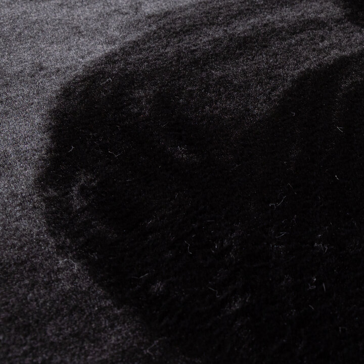 Flauschiger Teppich - Cozy Schwarz