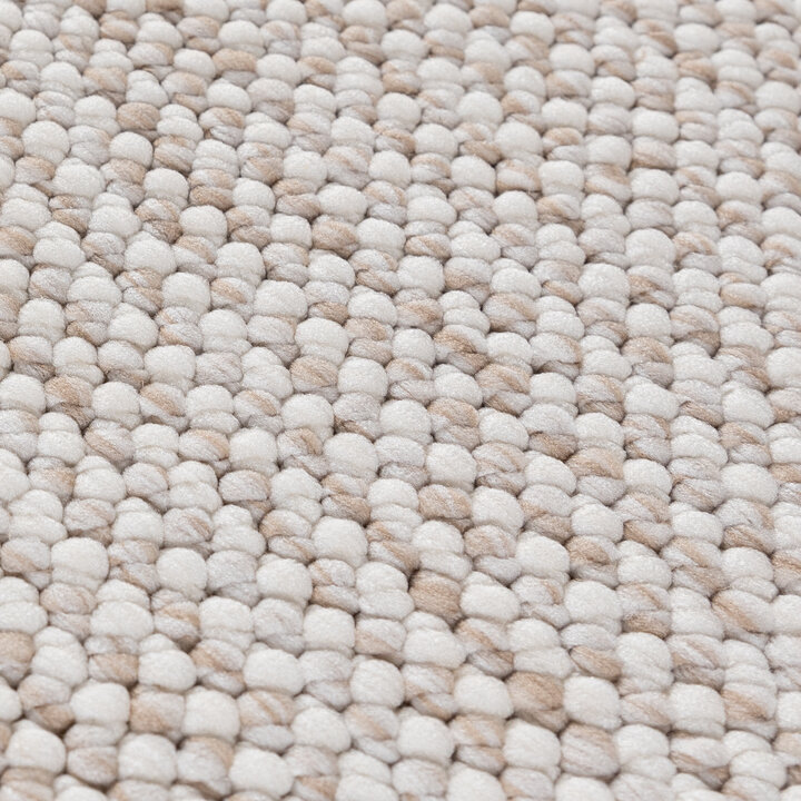 Kurzflor Teppich - Lykke Creme