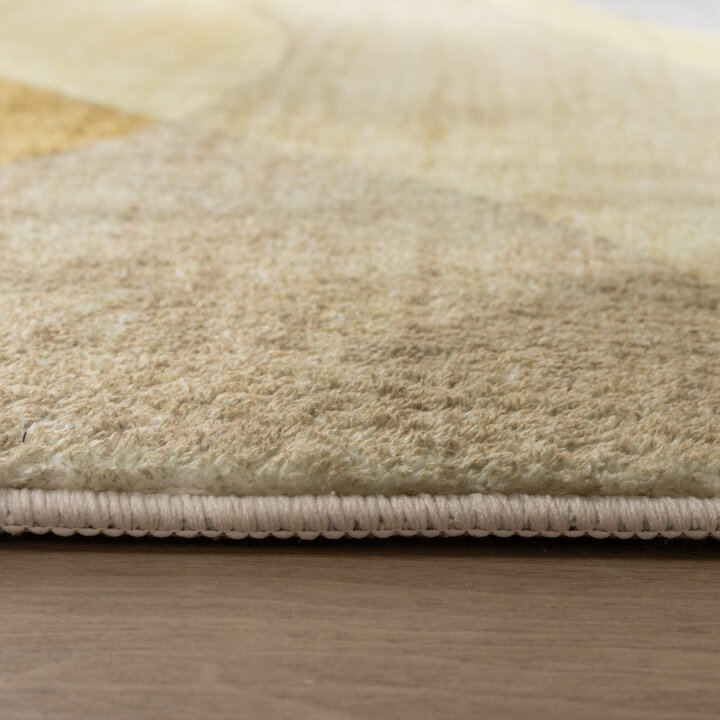 Moderner Teppich - Field Gelb