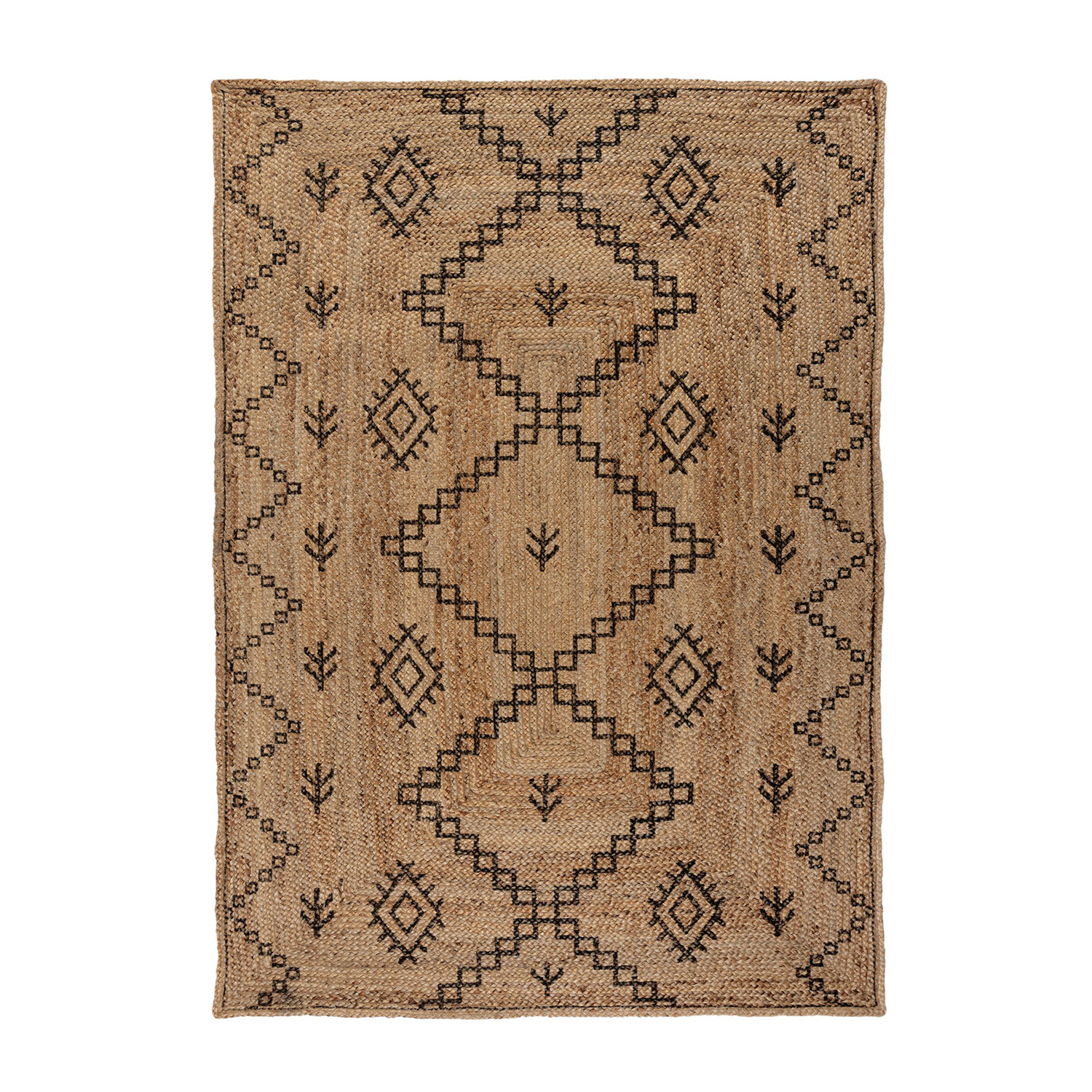 Jute Teppich - Rico Beige - sfeer