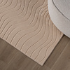 Teppich Wohnzimmer - Charm Waves Beige - thumbnail 2