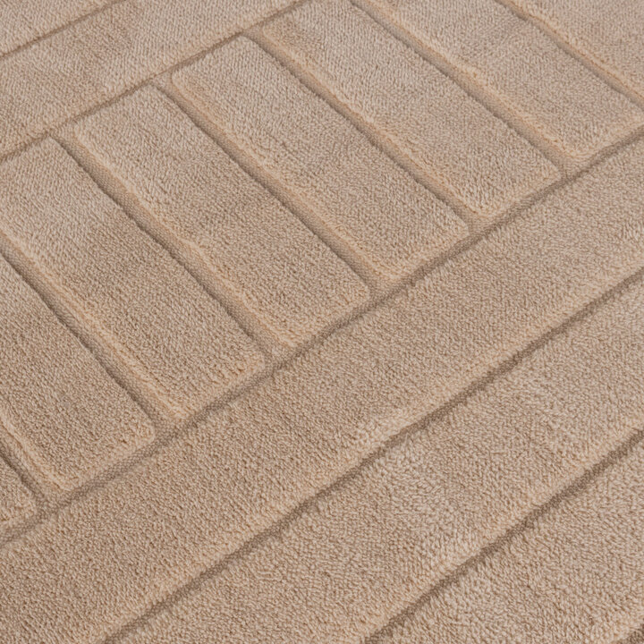 Teppich Wohnzimmer - Charm Arches Beige