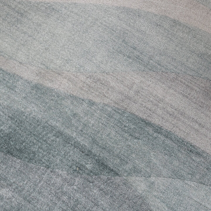 Moderner Teppich Rund - Field Grün