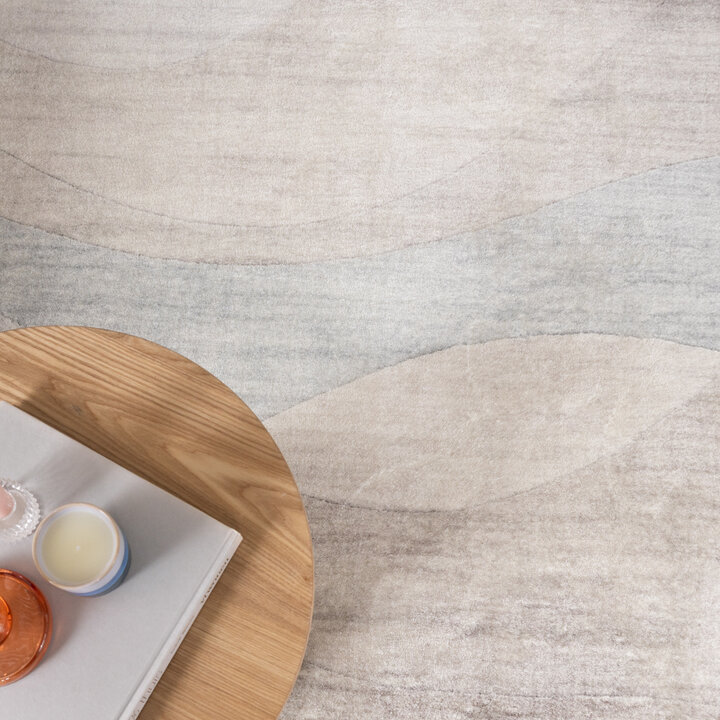 Moderner Teppich - Field Taupe