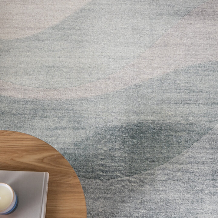 Moderner Teppich - Field Grün