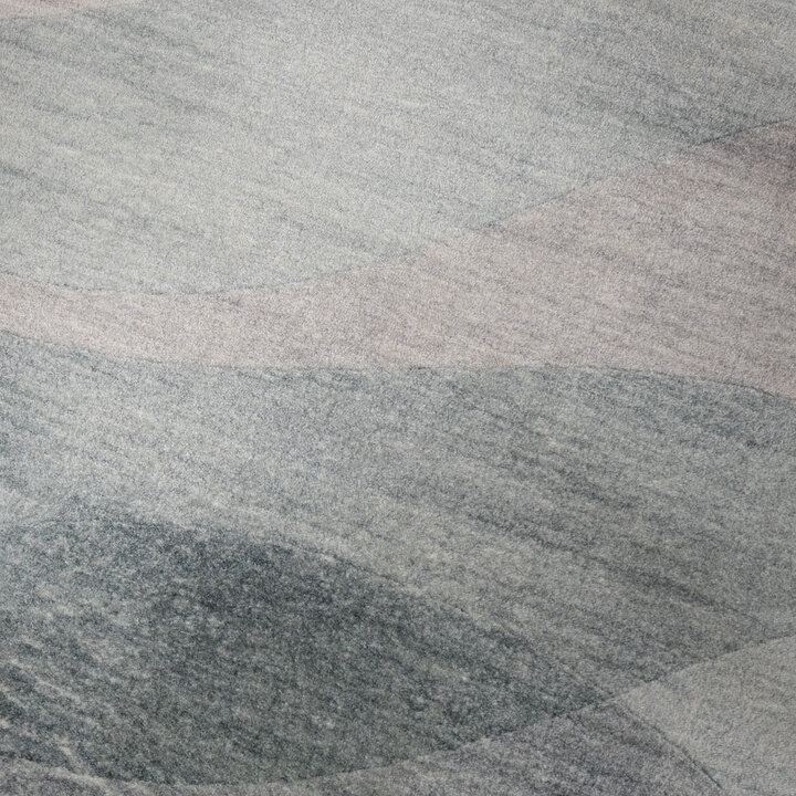 Moderner Teppich - Field Grün