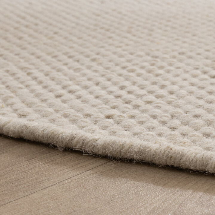 Wollteppich Rund - Bliss Creme