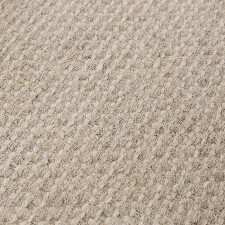 Wollteppich Rund - Bliss Creme Weiß