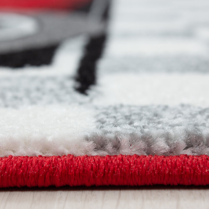 Teppich Kinderzimmer - Mila Auto Rot