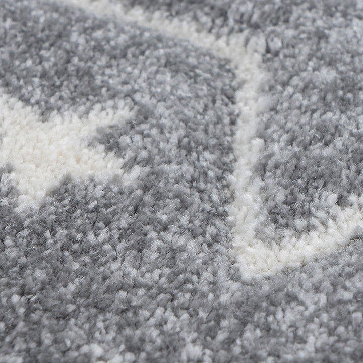 Kinderzimmer Teppich - Atlantic Sterne Silber