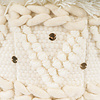 Kleiner Boho Hocker - Basai 525 Creme - thumbnail 2