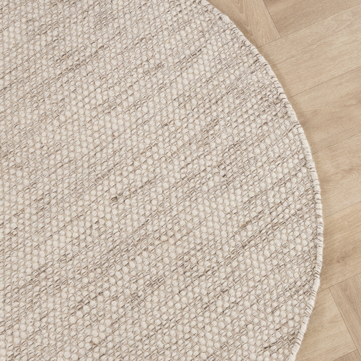 Wollteppich Organisch - Bliss Beige Meliert