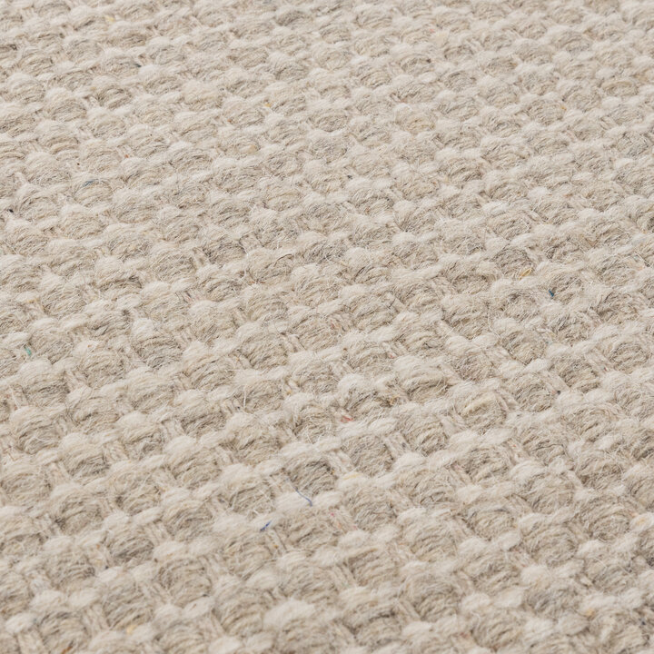 Wollteppich Organisch - Bliss Creme Weiß