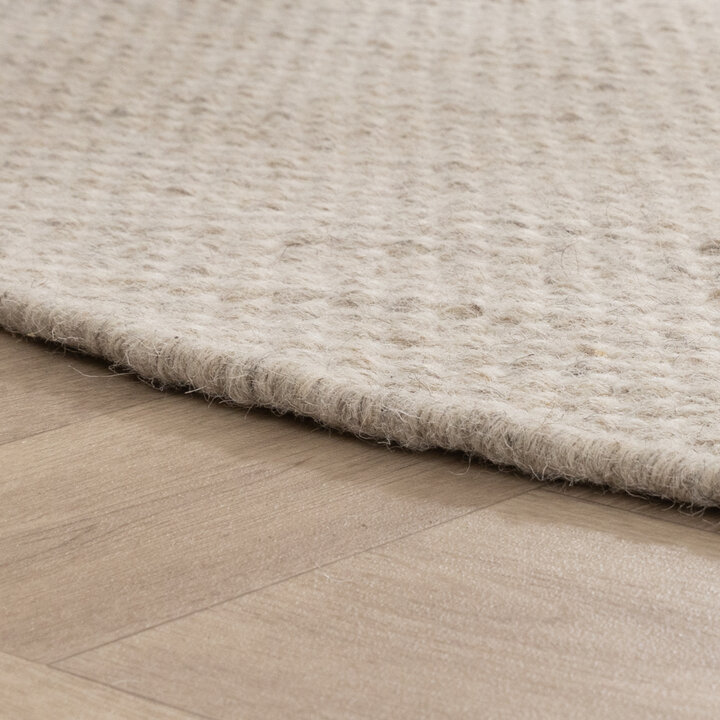 Wollteppich Organisch - Bliss Creme Weiß