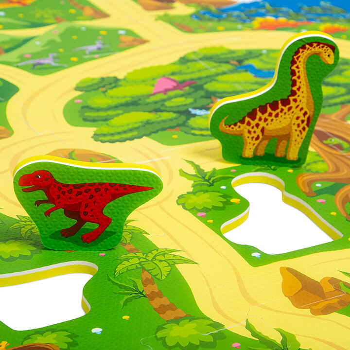 Foam Puzzlematte - Max Dino Bunt