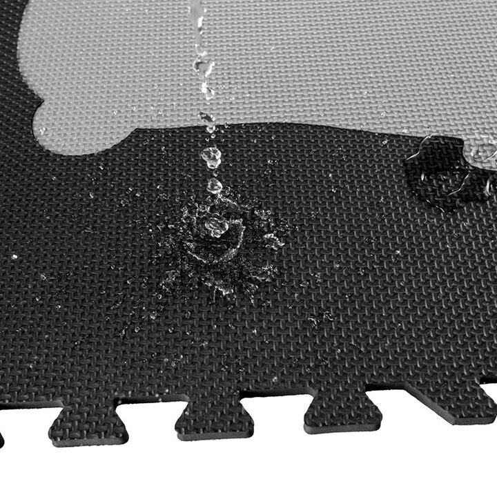 XL Foam Puzzlematte - Lio Wald Dunkelblau Weiß