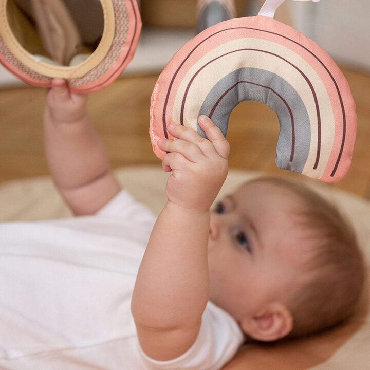 Babygym Spielmatte - Jungle Regenbogen Bunt