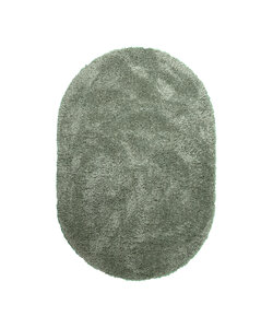 Shaggy Teppich Oval - Blaze Grün