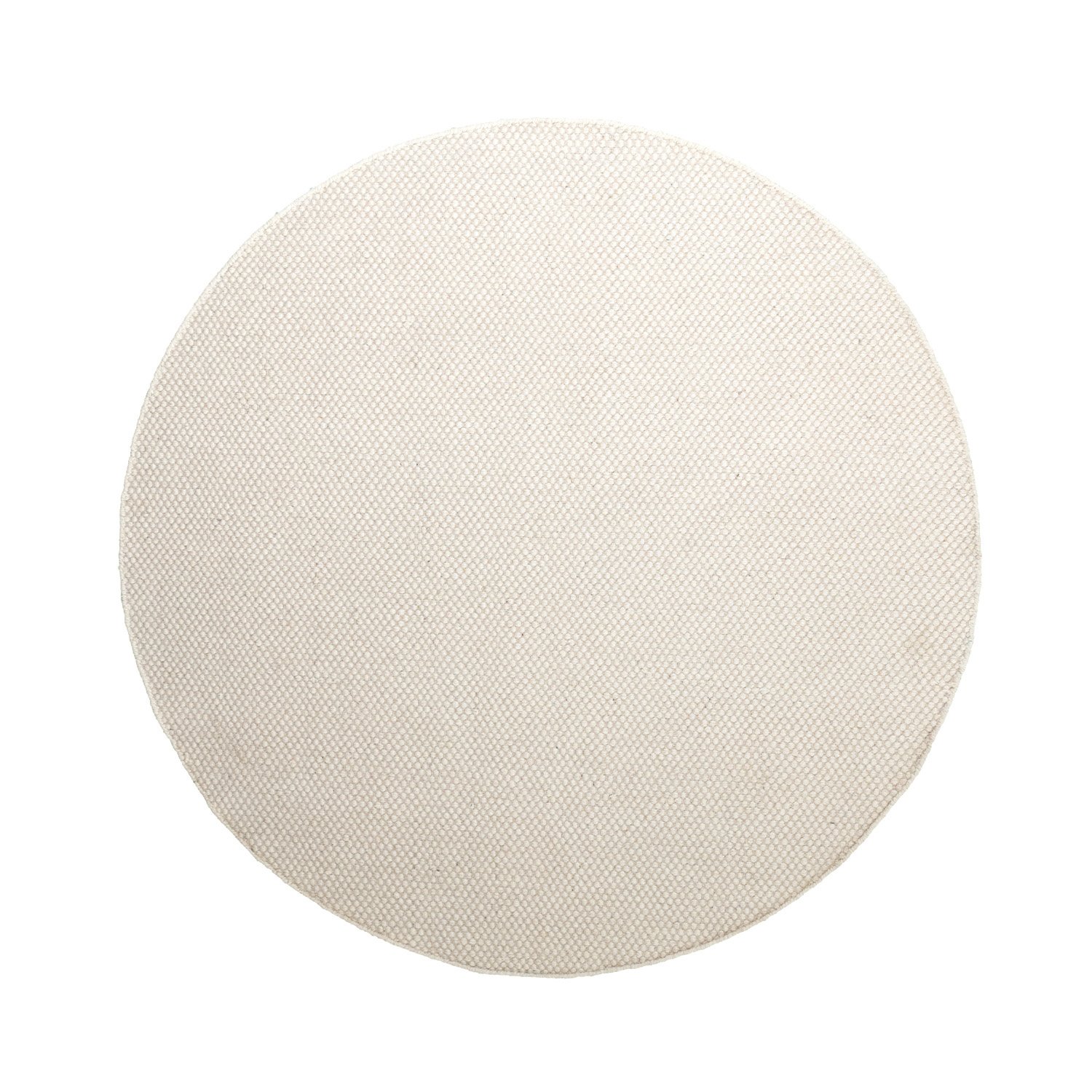 Wollteppich Rund - Bliss Creme - sfeer